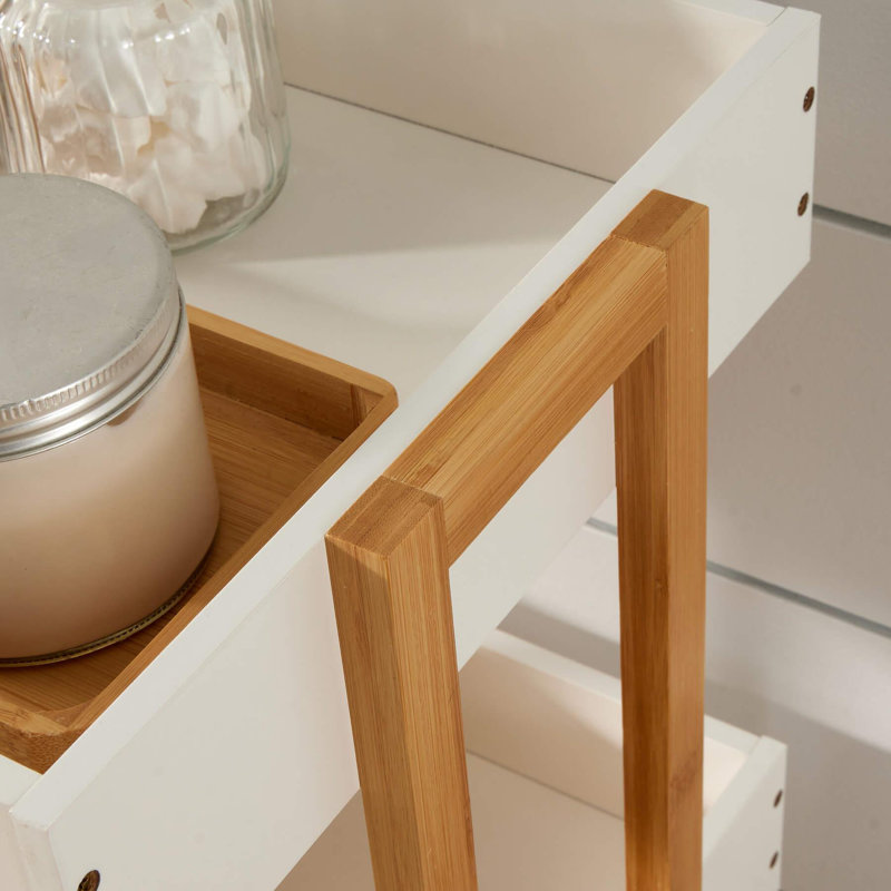 Aalia Bathroom Storage Trolley