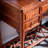 Chinese style retro storage dressing table