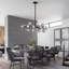Holmesfield 16 - Light Dimmable Bubble Glass Sputnik Modern Linear Chandelier-1739237694