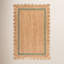 Tapis géométrique en jute tissé à la main Inaki-1148371164