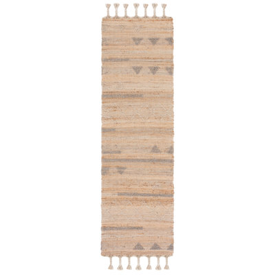 Dalke Southwestern Handmade Flatweave Natural/Beige/Gray Area Rug