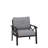 Set Of 2  All-Weather Metal Armchairs With Cushions-706766385-706766387