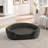 Sarah Oversized Oval Semi-Enclosed Dog Sofa with Button-Tufted Backrest-122580296