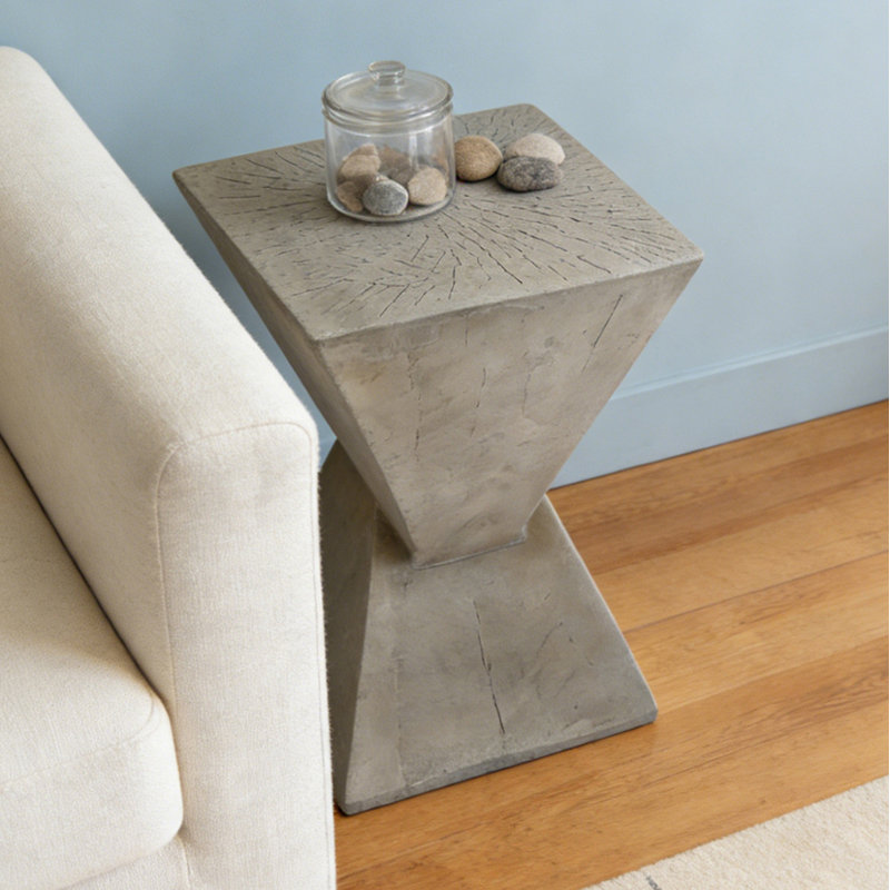 Table d'appoint moderne, Gris clair