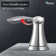 Widespread 2-handle Bathroom Faucet with Drain Assembly