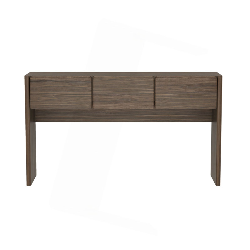 Console en noyer brun, Noyer brun