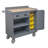 36'' W Wood Top Workbench with Wheels