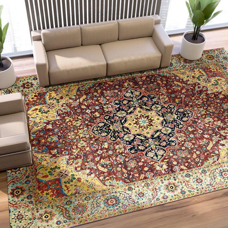 Wool Area Rug, Rectangle 10' x 14'