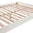 Windsor Full Bed with Headboard and Low Footboard, Driftwood Gray - Rustic Pine Wood Finish, Ideal for Kids Bedroom, Guest Room, Fits Standard Full-Size Mattress () - s: 57 in. W x 79 in. D x 39 in. H-87384744-87384741