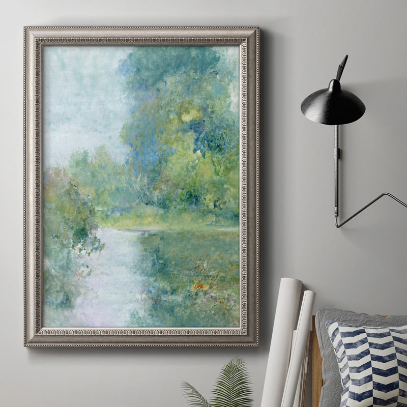 Tranquil Stream II - Single Picture Frame Print on Canvas, 27" H x 18" W x 2.5" D