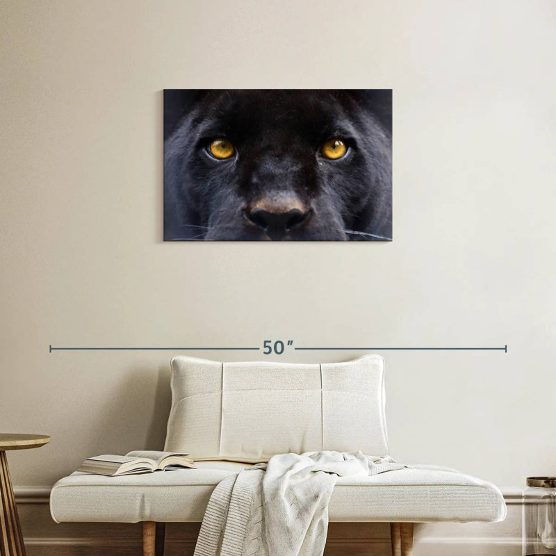 Brampt Panther Eyes, 20" H x 30" W
