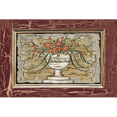 Antique White Vase II by Carolee Vitaletti - Wrapped Canvas Painting