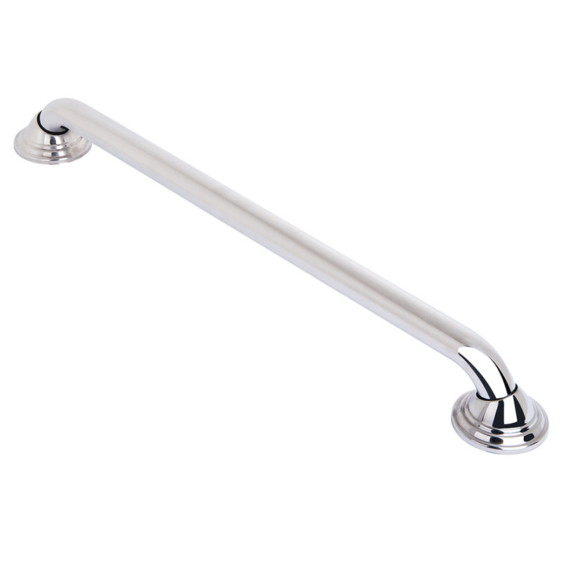 Utopia Alley Decorative Shower Safety Grab Bar, 24" W, Chrome