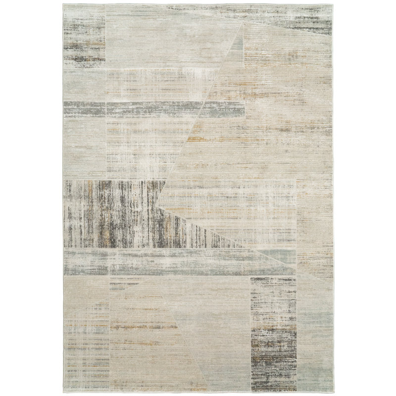ANNALISE 2X3.11 7606-899 BEIGE/GREY/MULTI, Rectangle 2' x 3'11"