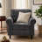 Luelle Upholstered Rolled Arm Accent Chair-1301630353