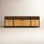 Hans Iron And Wood TV Stand