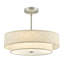 Lustre semi-encastré en tissu 4 lumières Maskell-1147556285