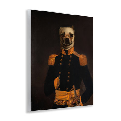 Colonial Military Dog Wall Plaque Art by CAD Designs