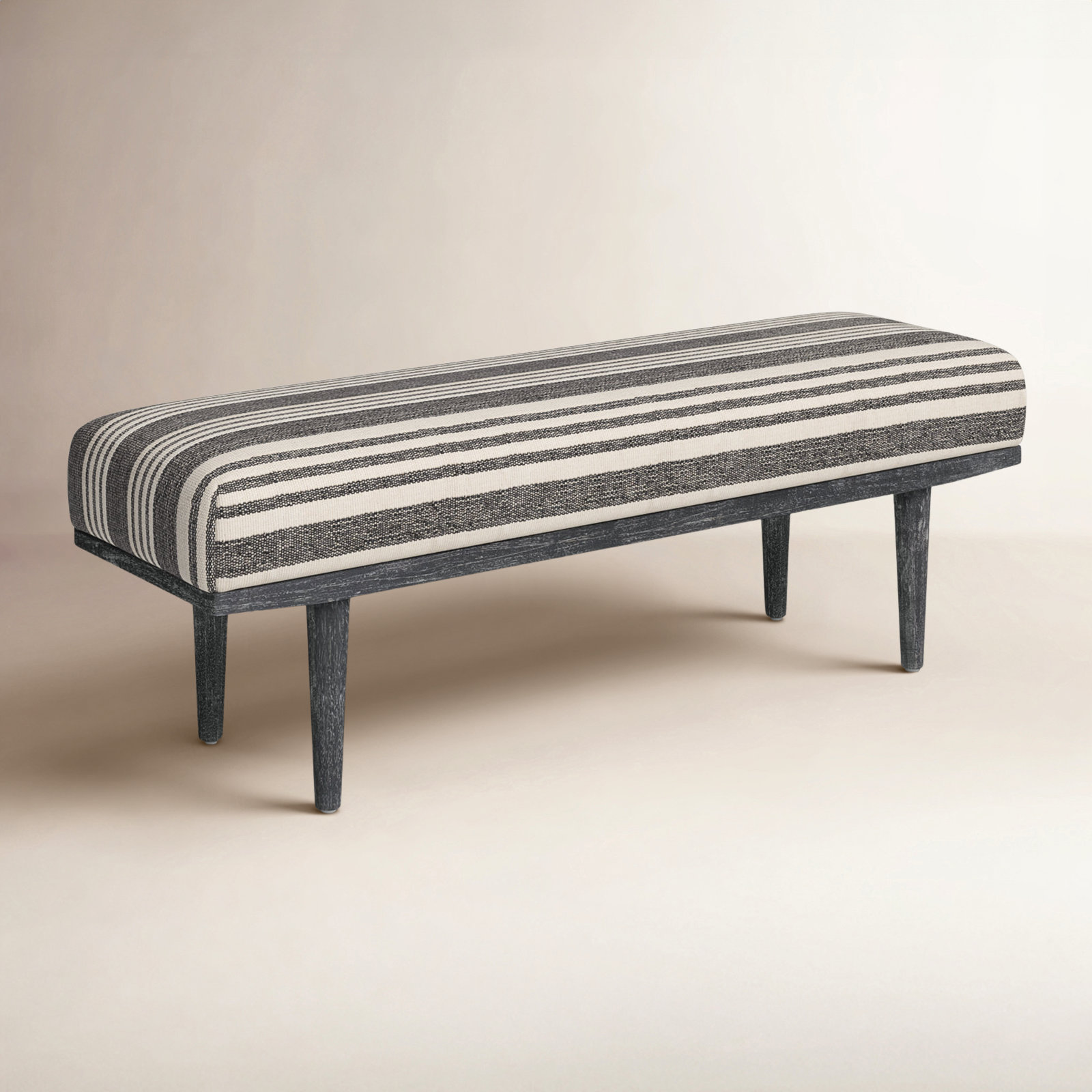 Thorin Bench, Gray, Black