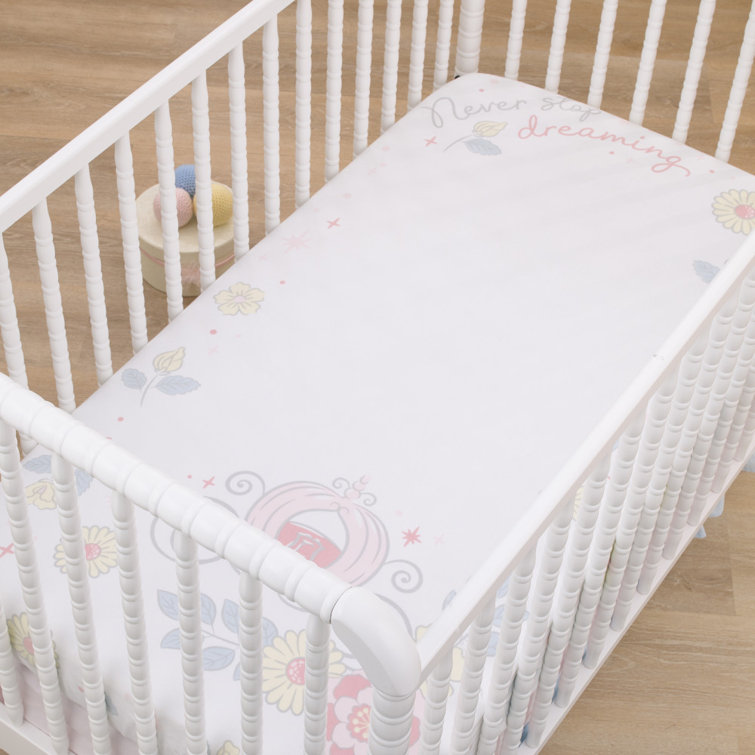 Ivory Mist cot bumper