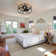 20.07" Crystal Farmhouse Reversible Caged Ceiling Fan with Light Kit and Remote Control