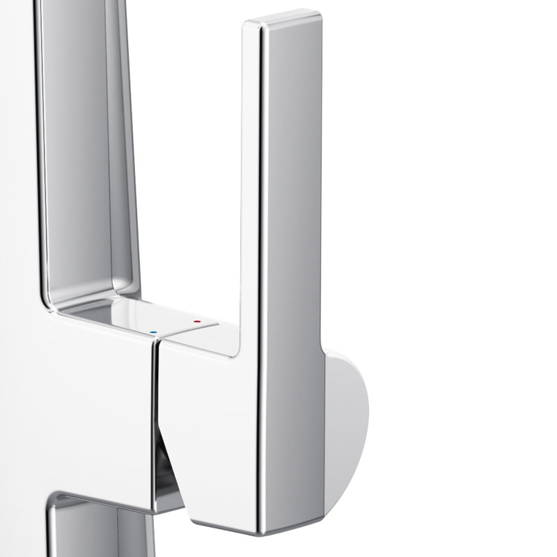 Nio Pull Down Single Handle Kitchen Faucet With Accessories, Chrome