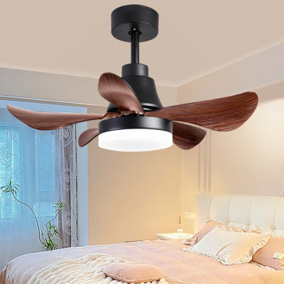 Jaylaah 28'' Ceiling Fan with LED Lights