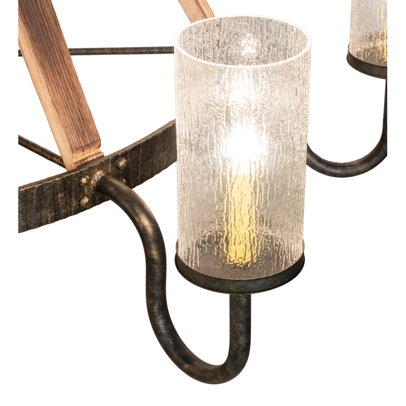 Rustic Lodge 12 - Light Chandelier