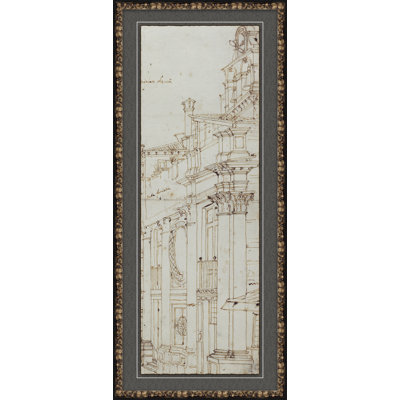 Canaletto Drawing Giclee Print by Canaletto