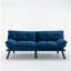 Canapé-lit pliant convertible bleu marine-735109692
