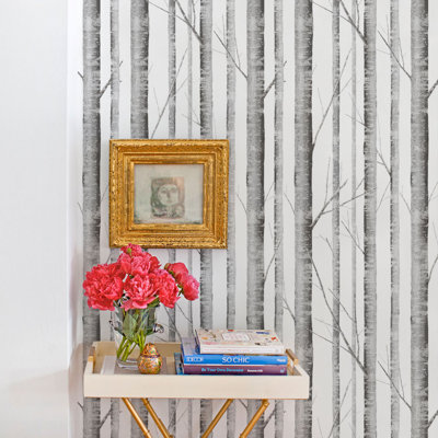 Birch Tree Peel And Stick Wallpaper
