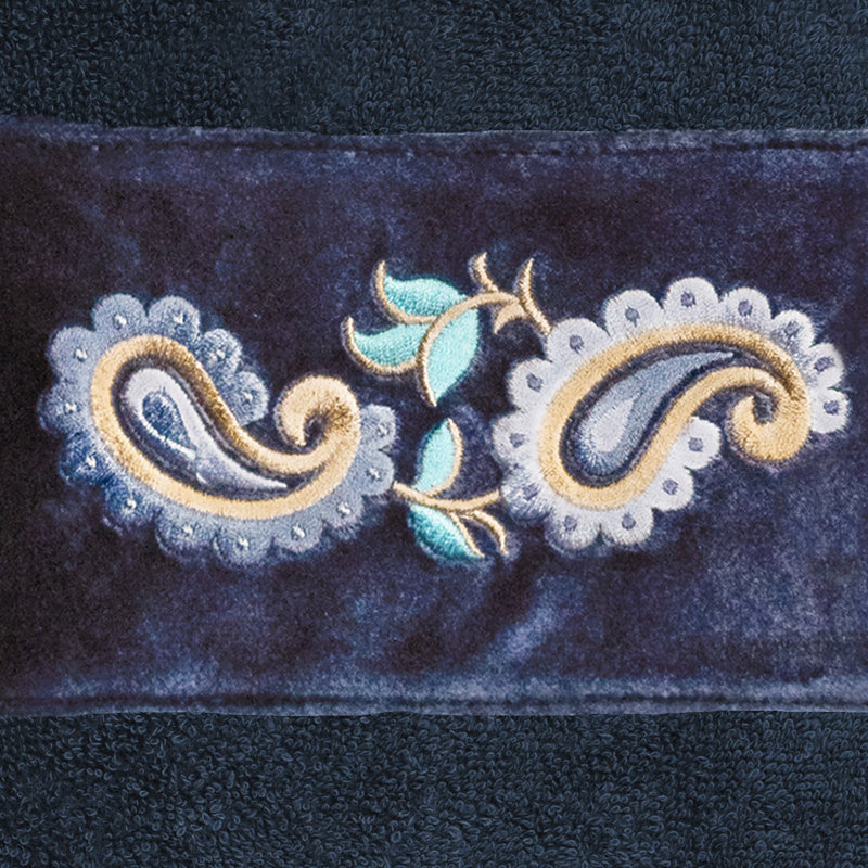  100% Turkish Cotton Hand Towel, Navy