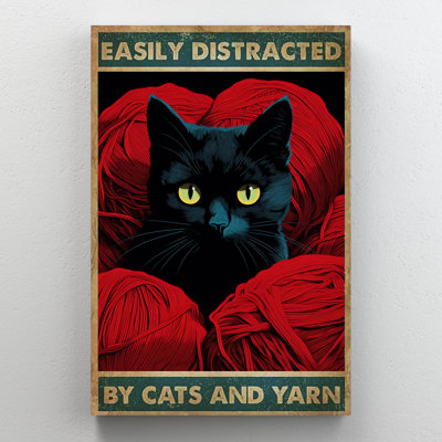 " Cats And Yarn "