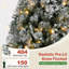 Arbre de Noël enneigé de qualité supérieure