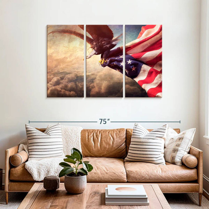 Borges America, 36" H x 57" W