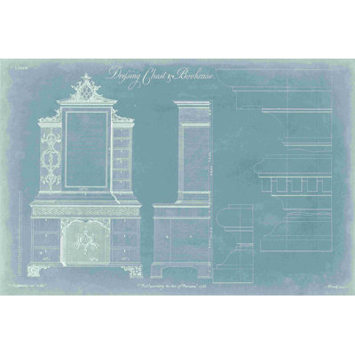" Chippendale Chest & Bookcase " by Thomas Chippendale