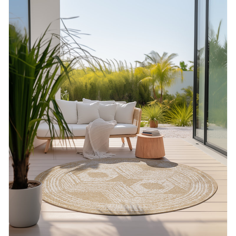 Gemini Area Rug, Round 140cm