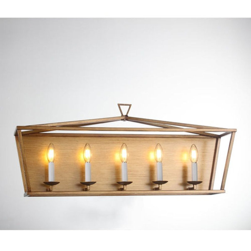 Calandria Dimmable Bath Bar, Antique Gold, 12" H x 32" W x 12" D, 5