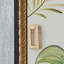 Armoire de rangement artistique peinte