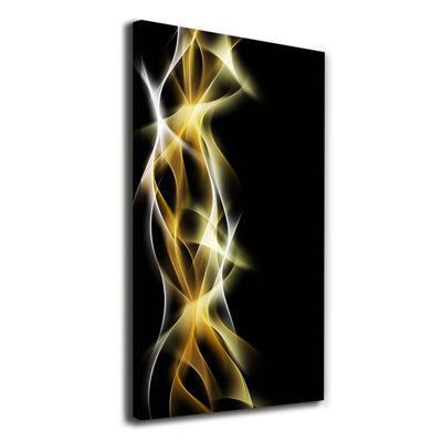 Abstraction Of Light - Wrapped Canvas Print
