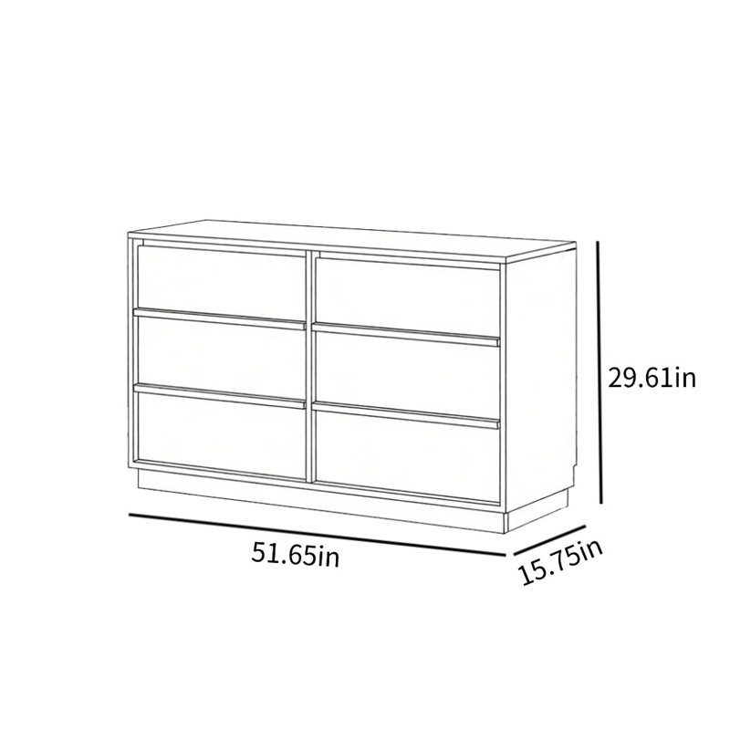 Commode d'appoint Floor Stand Bone Line