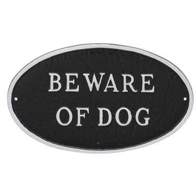 Weather Resistant Metal Garden Plaque
