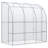 7' X 4' Walk-in Greenhouse, White - Enhance Your Garden With A Spacious Planting Area For Growing Various Plants Outdoor Greenhouse In Pe Cover From Harsh Elements And Grow Different Types Of Flowers