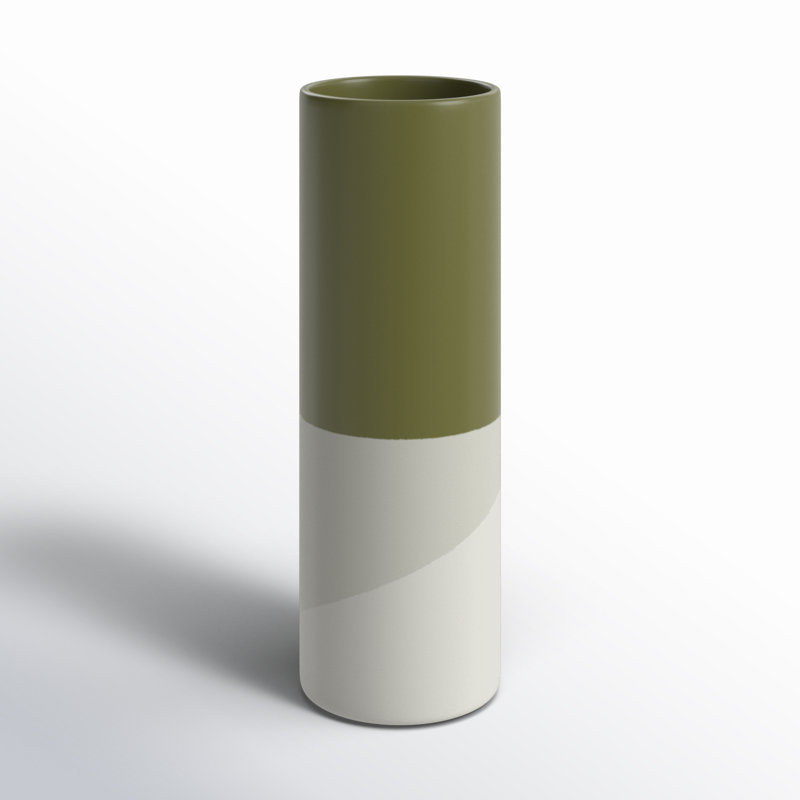 Helens Handmade Ceramic Table Vase, 6" H x 2" W x 2" D