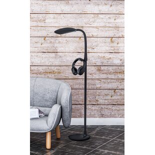 60'' White LED Task/Reading Floor Lamp