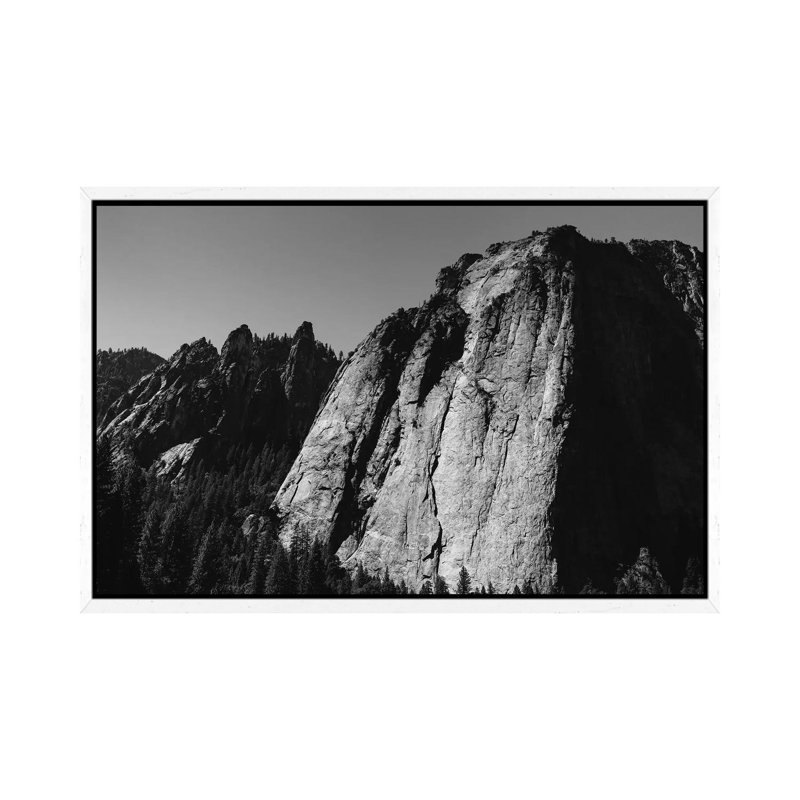 El Capitan by Bethany Young - Print on Canvas, White Framed, 45.72cm H x 66.04cm W x 3.81cm D