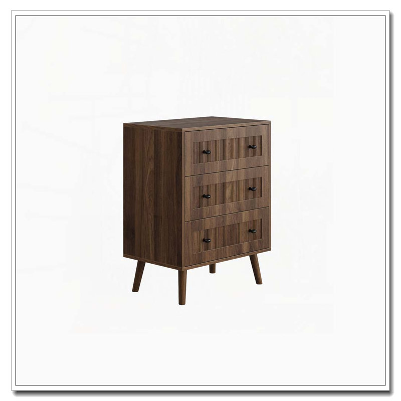 Commode 3 tiroirs, commode garde-robe moderne