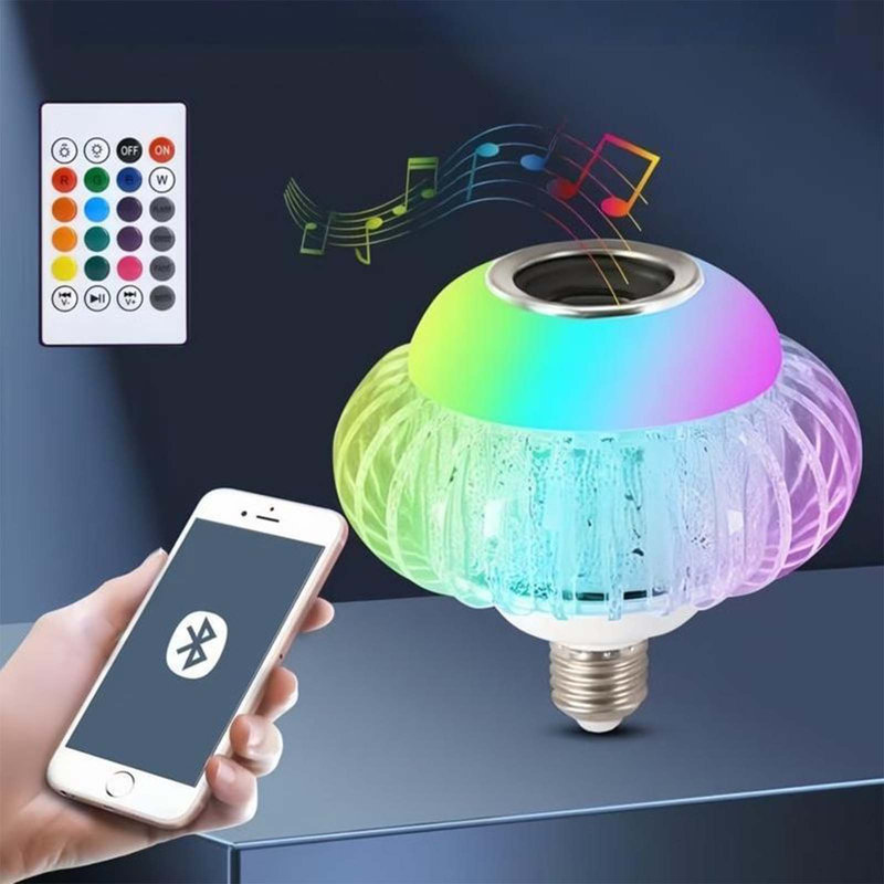 Bluetooth RGB Music Light Bulb