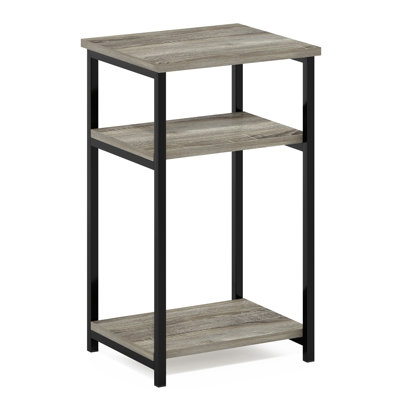 Height Side Table with Shelves