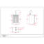 Beckham - Armoire à linge 24 po avec robinet et évier en acier inoxydable - blanc-1475667944